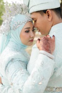 Pengantin majlis perkahwinan