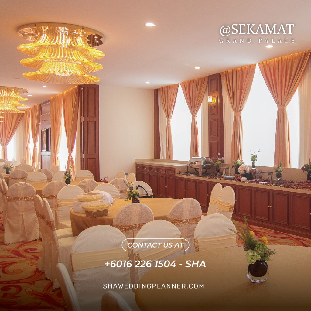 Pakej Nikah Sekamat Grand Palace Event Hall Kajang 5
